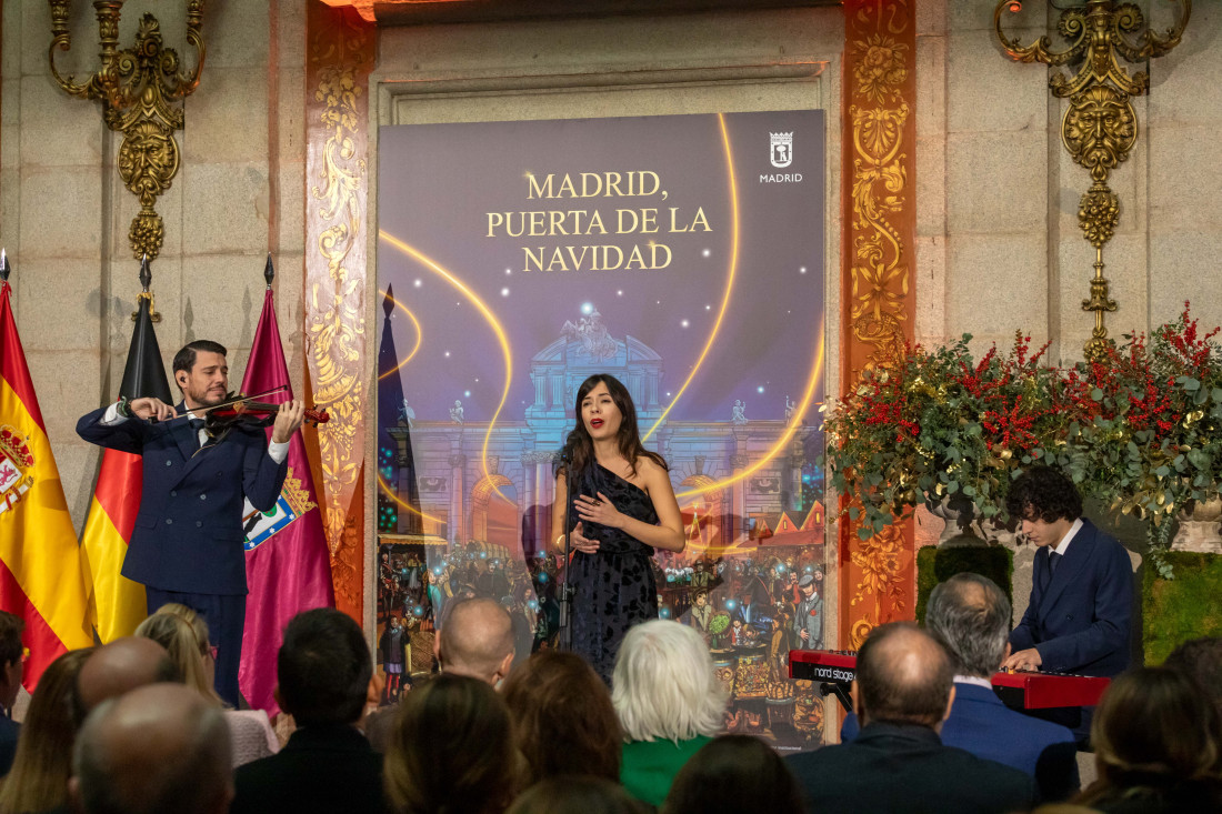 Presentación de la Navidad. Violinista Pablo Navarro